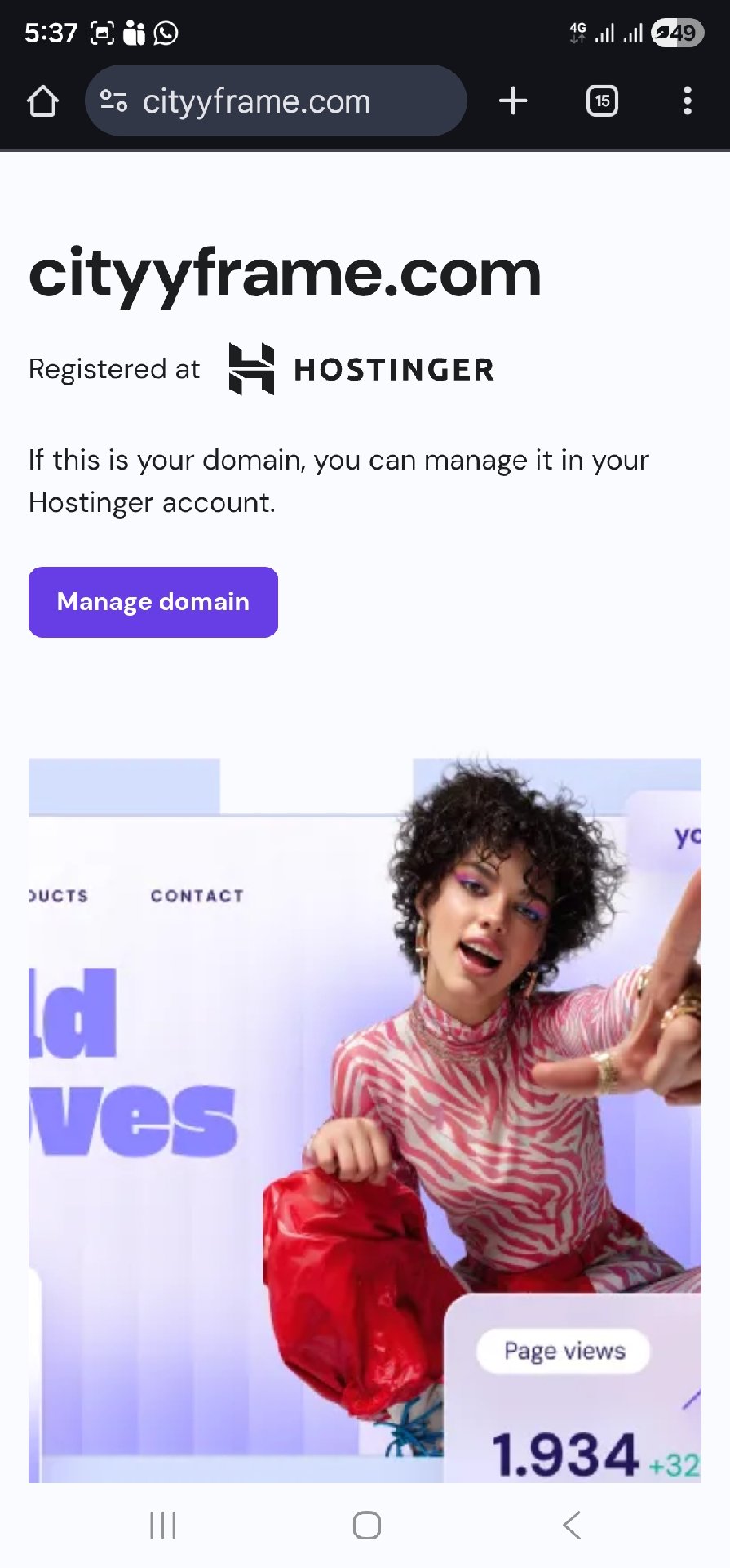 Well maintained shop for rent