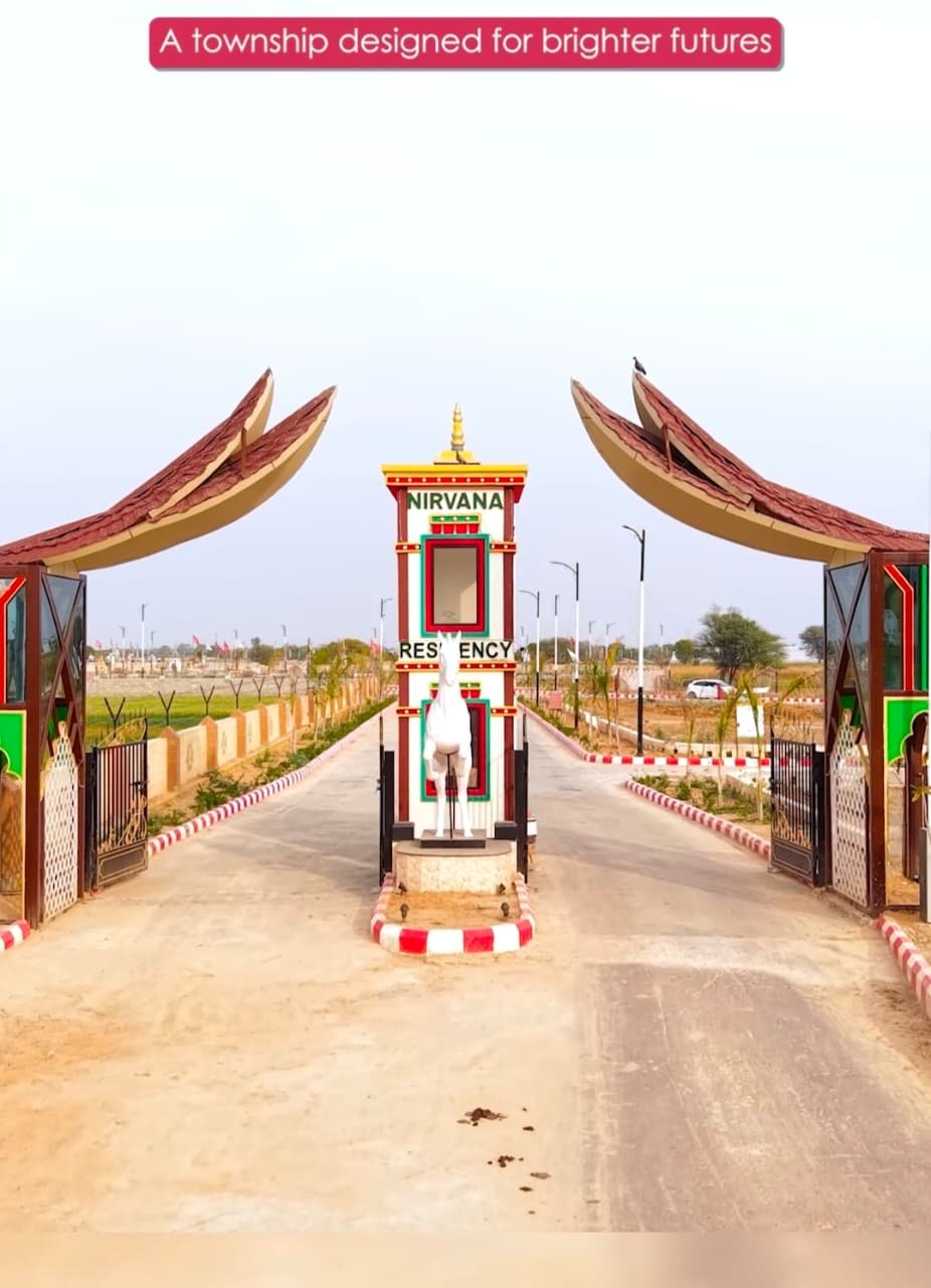 Jda & Rera Approved Gated community plots Available 80% lone